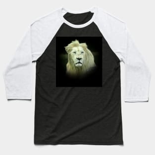 White lion Baseball T-Shirt